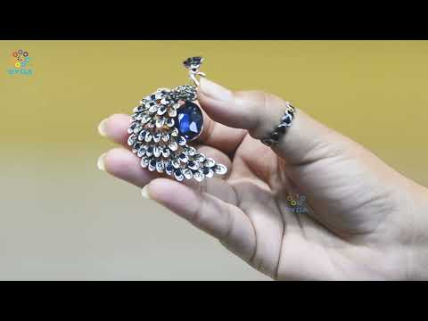 Brooch pin fashion crystal rhinestone