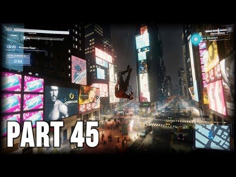 Marvel’s Spider-Man - 100% Walkthrough Part 45 [PS4] – Research Station: Reboot Times Square