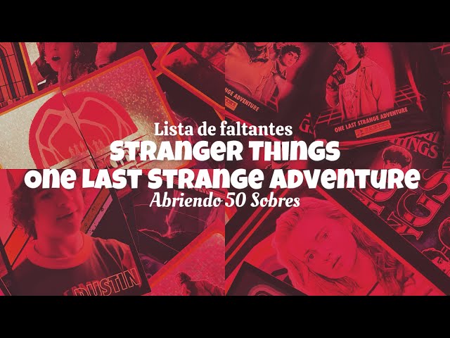 Vídeo relacionado con Panini Stranger Things - Colección de calcomanías One Last Strange Adventure - Multiset