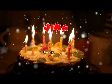 Happy Birthday JINA   Happy Birthday Song   Birthday Wishes   Birthday Party