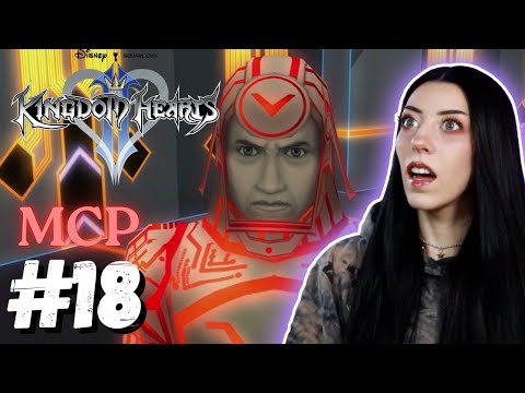 MCP Boss Battle | Kingdom Hearts 2 - Part 18 | FIRST Playthrough