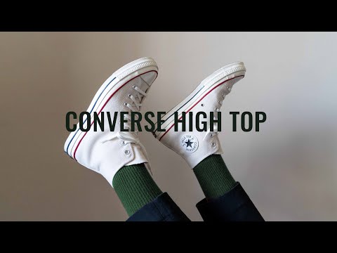 YouTube video about: What socks to wear with high top converse?