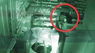 Camera surveillance of a ghost in a pharmacy in Egypt 2014/12