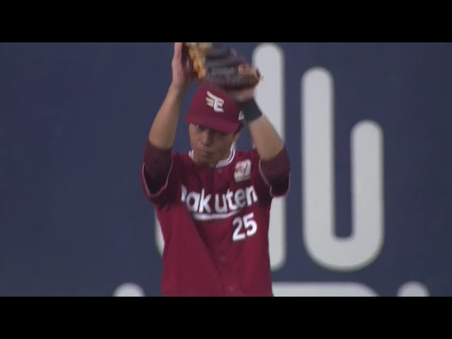 【8回裏】イーグルス・田中のファインプレーでチャンス拡大を防いだ!! 2019/7/17 B-E