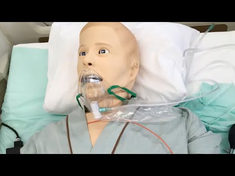 看護実習室SR（シミュレーションルーム）