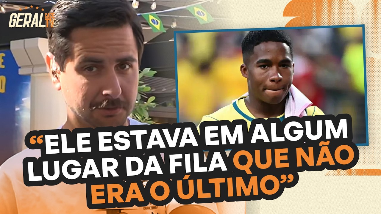 ESTÁ CHEGANDO O MOMENTO DO ENDRICK? | GERAL CAZÉTV