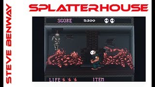 Splatterhouse on PC Engine / Turbo Grafx-16. Gameplay & Commentary