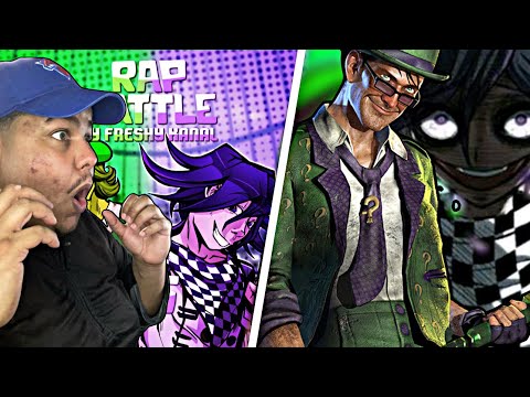 Kokichi Ouma vs The Riddler - RAP BATTLE! - ft. GamingPlush64 & Carter Sauce (REACTION)