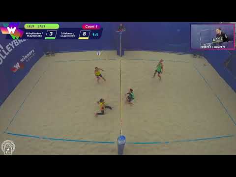 Пляжный волейбол онлайн трансляция - Winners Beach Volleyball Court 1 01.11.2021 Part 25