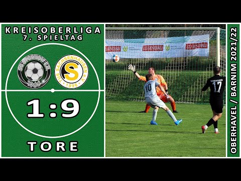 SG STORKOW - TUS 1896 SACHSENHAUSEN II 1:9 - Tore [KOL 2021/22 - 7. Spieltag]