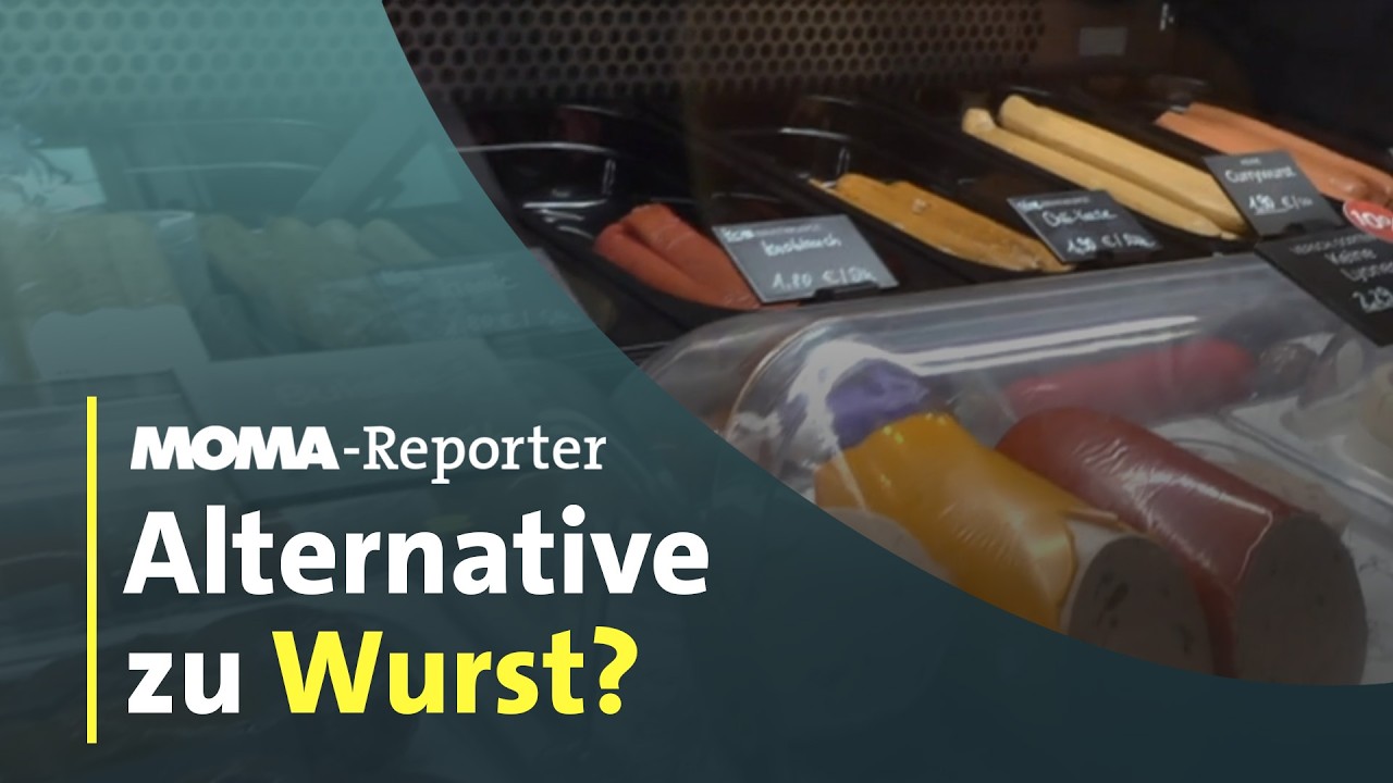 MOMA-Reporter: Besuch in einer veganen Metzgerei I ARD Morgenmagazin