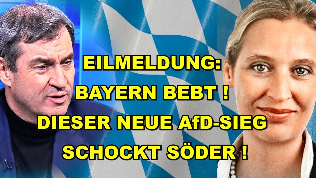 EIL: Bayern BEBT! AfD-Sieg SCHOCKT SÖDER!