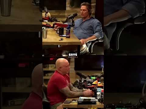 Matthew McConaughey Was The First One To Do This On Joe Rogans Podcast