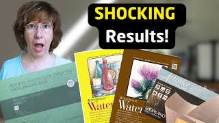 I Tested 4 Watercolor Papers… and One Blew Me Away!