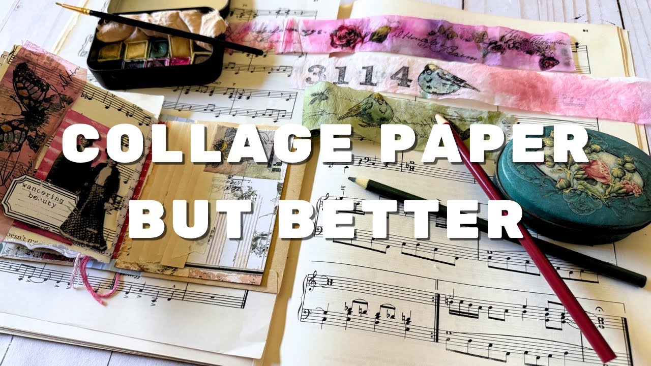 ✋STOP BUYING COLLAGE PAPER make this instead! 