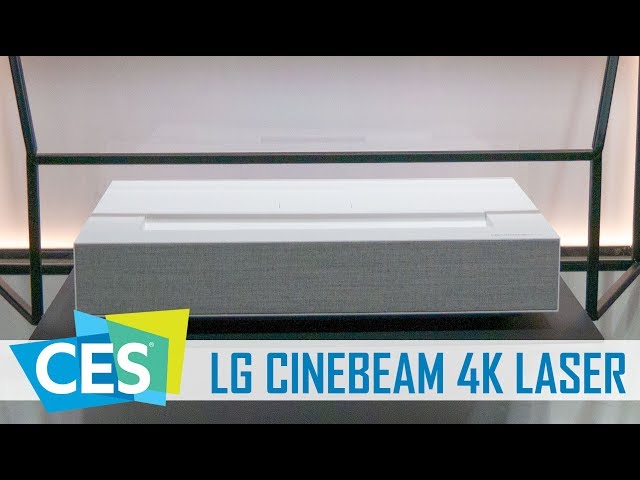 Video Teaser für LG CINEBEAM 4K Laser Kurzdistanz-Projektor HU85L (CES 2019)