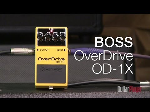 EXCLUSIVE LOOK: BOSS OD-1X Overdrive