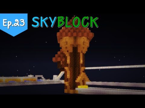 Insane Witch Tower Crafting - EPIC Minecraft SkyBlock Journey!