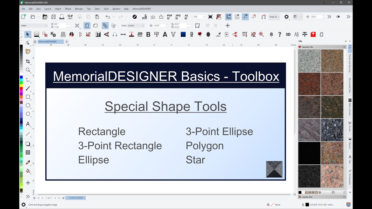 MD 202.6 Special Shape Tools