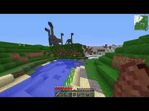 Minecraft - Modlu Survival Bölüm 16 - DİNOZOR DÜNYASINI KEŞFETTİK