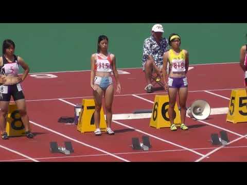 関東選手権 陸上 女子100m 予選4組