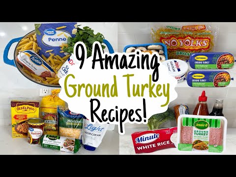 Stop Ignoring Ground Turkey! These Recipes Are SO Good!
