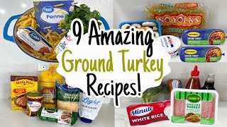 Stop Ignoring Ground Turkey! These Recipes Are SO Good! | Easy Cheap Dinners