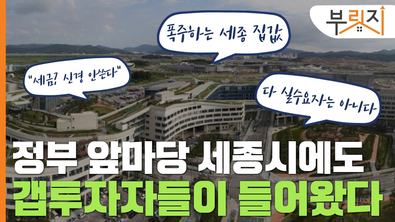[부릿지GO]"세금? 안 무서워" 정부 앞마당 세종시까지 침투한 갭투자