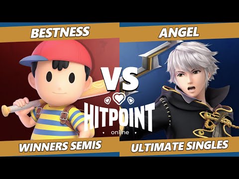 Hitpoint Online Winners Semis - AR | BestNess (Ness) Vs. Angel (Robin) Smash Ultimate SSBU