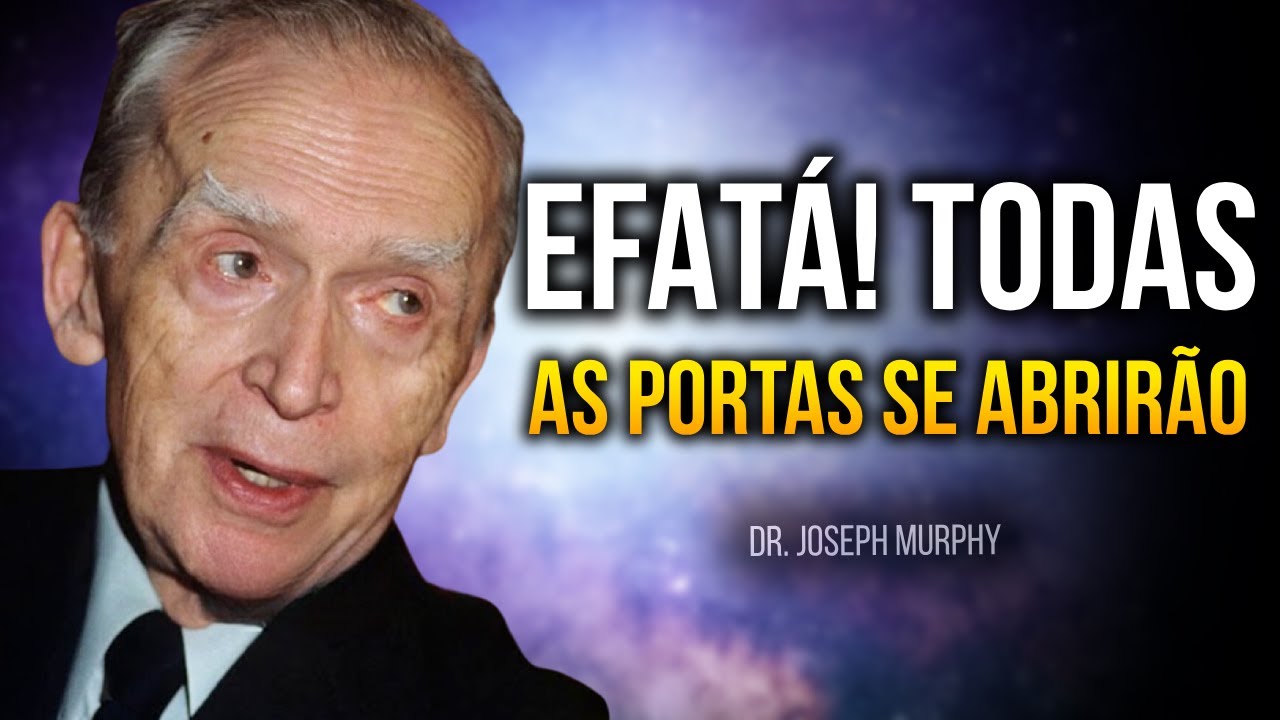 ISSO É TREMENDO! APENAS ESCUTE ESTE AUDIO POR 20 MIN - Dr. Joseph Murphy