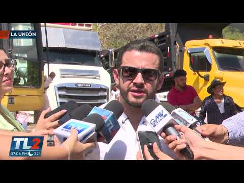 Pavimentación carretera de La Unión | Teledos | El Salvador