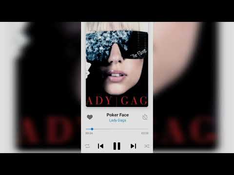 Учим первый куплет песни Lady GaGa 'Poker face'