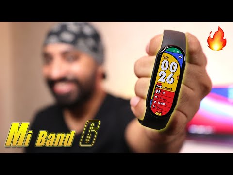 Mi Band 6 Indian Variant |  AMOLED Display |  Sp02 |  30 Sports Modes |  REVIEW 🔥