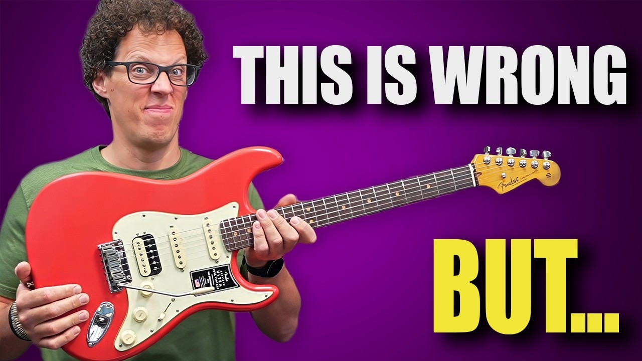 Fender CROSSED THE LINE With the Ultra Luxe Vintage Stratocaster - YouTube