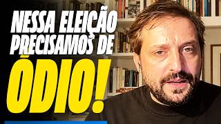 GREGORIO DUVIVIER DIZ QUE A ESQUERDA PRECISA DE ÓDIO