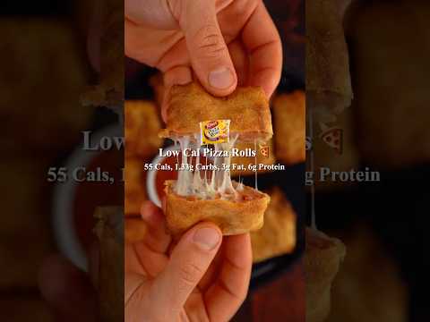 Low Calorie Pizza Rolls 🍕