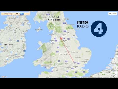 [TROPO] DX FM 93.7 MHz BBC Radio 4, Holme Moss, 225km from 250kW TX