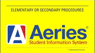 Adding a New Teacher in Aeries