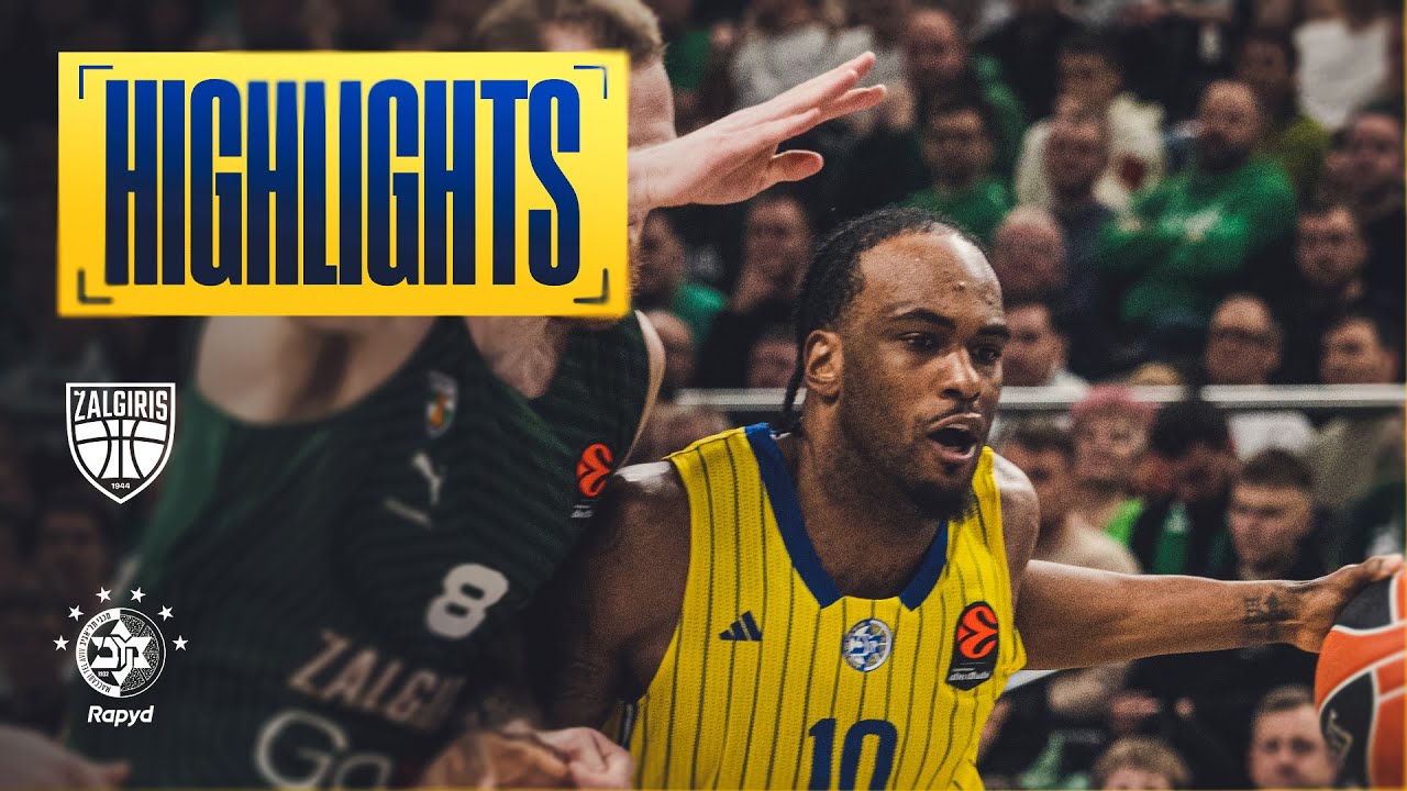 תקציר: מכבי Rapyd ת"א - ז'לגיריס קובנה 65:83