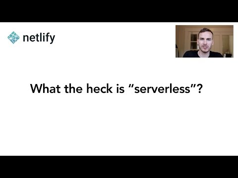 What is "serverless"?