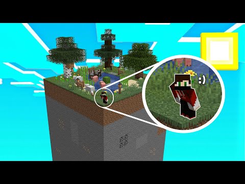 RedMonkey -  Minecraft, But There's Only ONE Chunk in the World!  😲😨
