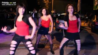 Vroče plesalke na 6. obletnici Dioniz bara v Ljutomeru