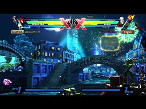 Ultimate Marvel vs Capcom 3 (PS3) -- Non-Ranked Matches 51 - Teabagger