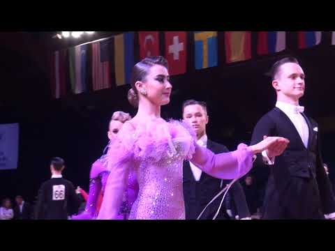 00299 unior  II  Open  Standard - BELLEVUE Hotel cup 1/2 fin. Baltic Grand Prix 2018 .