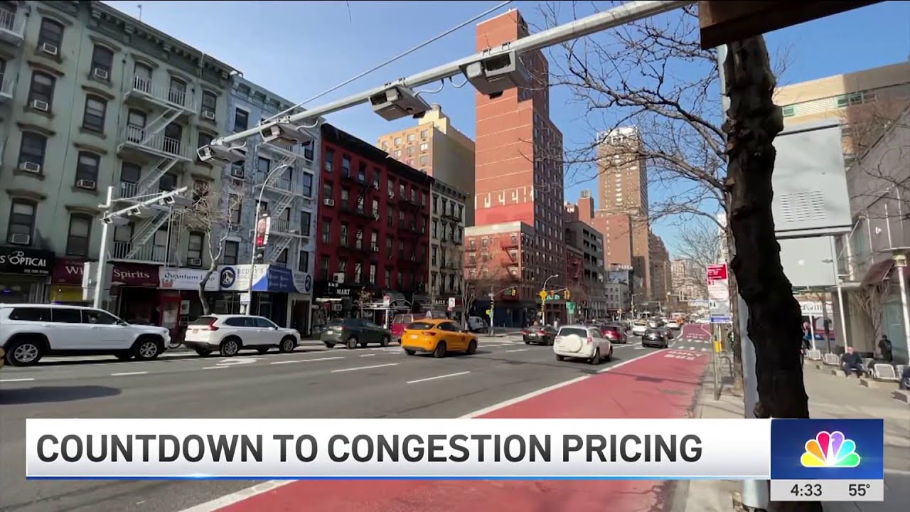 Countdown to congestion pricing in New York City | NBC New York