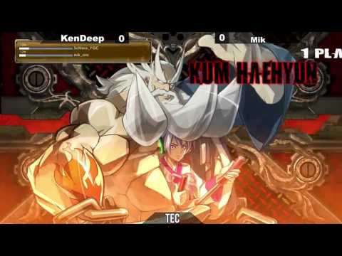 Guilty Gear XRD -Revelator- FT3 RR: KenDeep (Haehyun) vs Mik (Ramlethal)