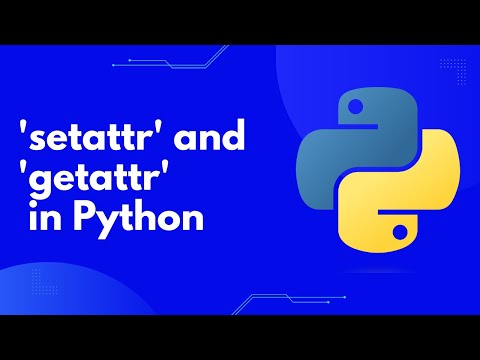 Setattr Function In Python Python Coding Programming