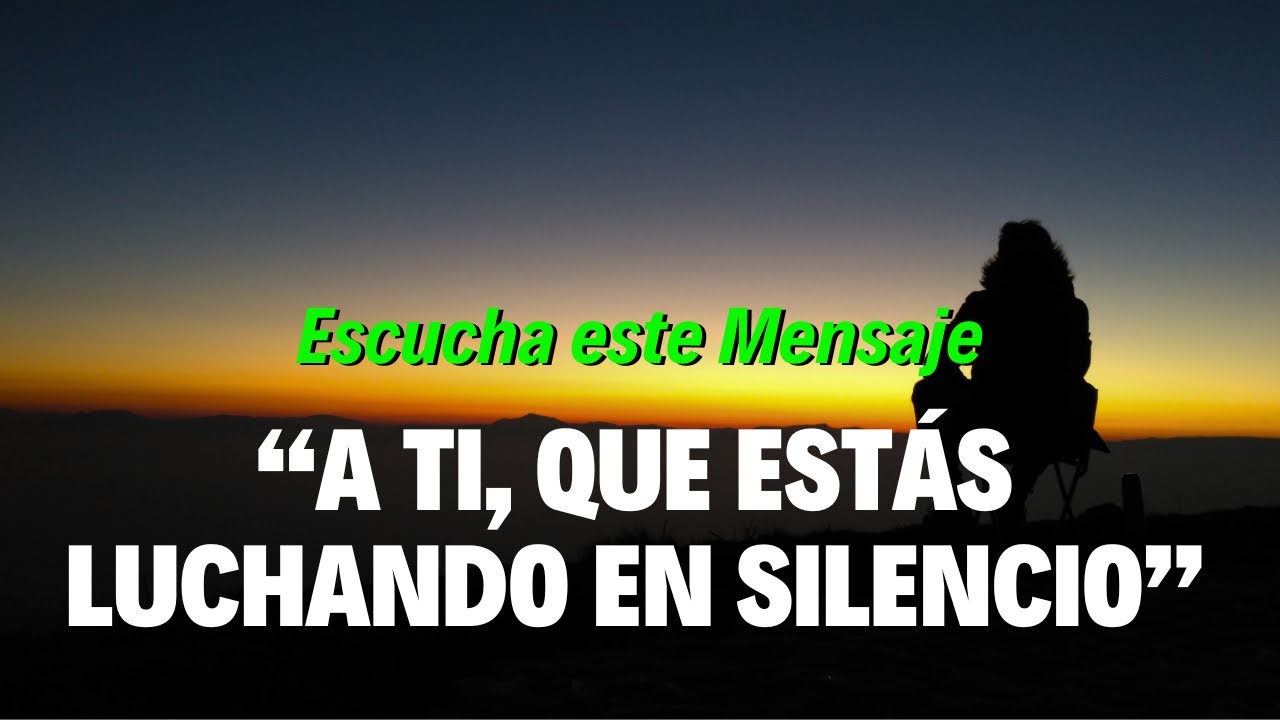 Cuando Sientes que No Puedes Más, Escucha Esto: Mensaje de Motivación🙏