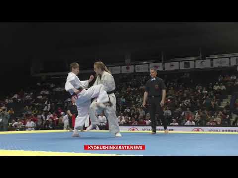 WKO EC 2019, 1/2 -50 Alona Veresniak (Ukraine, aka) - Maria Adria (Spain)