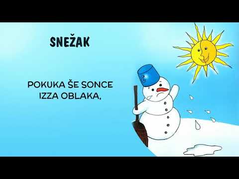 Snežak (Zbirka Zvonček, Zima zima bela)